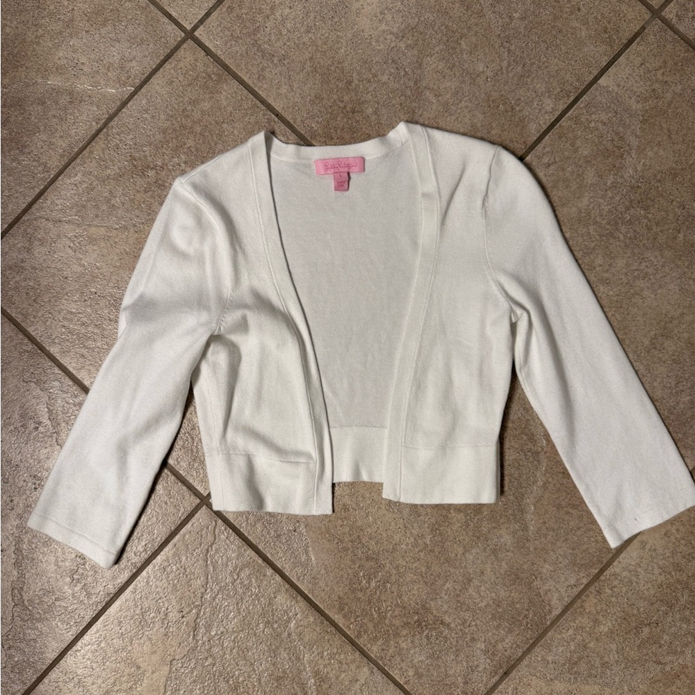 Lilly Pulitzer cropped sweater